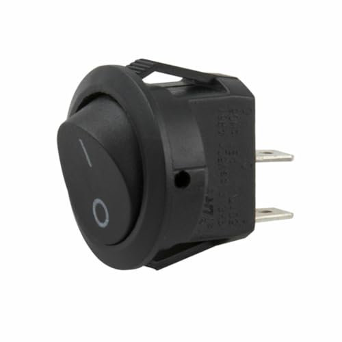 Interruttore rotondo da 6 a 23 mm, per qualsiasi ambiente, il suo design rotondo e ad incasso combina efficienza e stile, garantendo un controllo elettrico sicuro ed elegante.