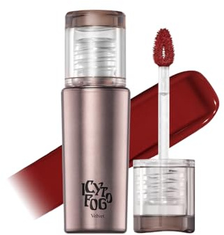 BLACK ROUGE Icy To Fog Velvet Tint FV06 Maroon Plum – High Pigment Matte Lip Tint 3.5g