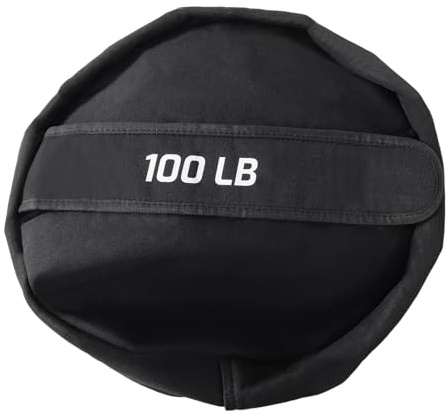Gewichtssack Capacity Sand Bag Power Bag, 30-45KG/66-100lLB Schwarz Polyester Krafttraining Sandsack Trainingssandsack Sandsäcke Training Aid Zum Befüllen für Krafttraining Fitness Gewichtheben