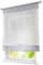 1er-Pack Raffrollo mit Tunnelzug Schön Gardinen Voile Transparent Vorhang (BxH 60x120cm, grau)
