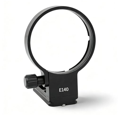 Anello Collare Treppiede per Obiettivo, 100mm Quick Mount, Foro Vite 1 / 4in 3 / 8in, Alluminio Leggero - Supporto Sicuro, Compatibile con 100-400mm F5-6.3 DG DN OS E Mount