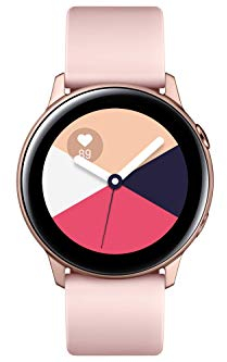 Samsung Galaxy Watch Active, Bluetooth Fitnessarmband Für Android, Fitness-Tracker, 40 mm, wassergeschützt, Gold (Deutche Version)