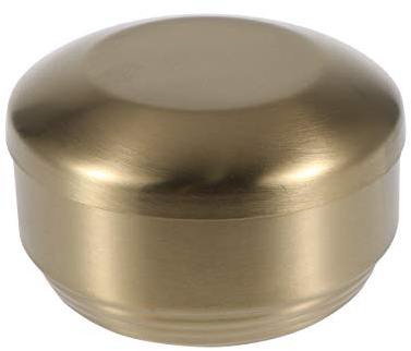 BESTonZON Korean Edelstahl Reisschüssel Doppelwandige Isolierschüssel Haushaltsutensilien Schüssel Durable Bowl mit Deckel (Golden)