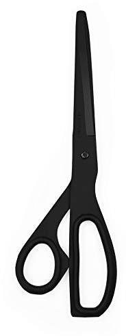 Legami - Forbici in Acciaio Inossidabile, Cutting Line, 6,5x20 cm, Eccezionale Durata e Ottima Prestazione di Taglio, Taglio Preciso e Pulito, Colore Nero