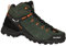 Salewa, Alp Mate Mid Herrenwanderstiefel, Grün, 46