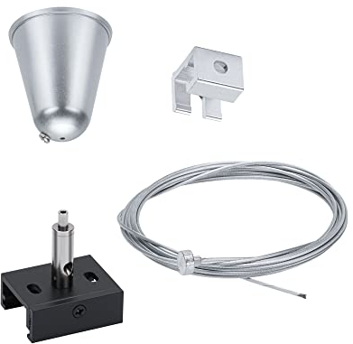 Paulmann 95585 ProRail3 - Sistema di guida per sistemi di guida a 3 fasi, 3 m, colore: Nero