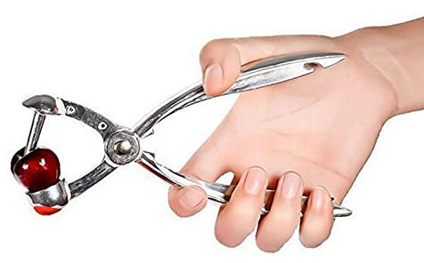 JINGAN Dénoyauteur à Cerises,Dénoyauteur Cerise Cherry and Olive Pitter Raisins et Cranberries Fruit Corer Pitter Kitchen Remover Tool Extracteur de Cuisine Tool