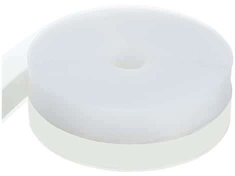 PATIKIL Silicone Seal Strip, 16.5FT Self Adhesive Door Draft Stopper 25MM Silicone Soundproof Gap Replacement Strip Roll for Window, Door, Clear
