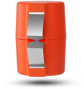 Ouvre-œuf, coupé-œuf, ouvre-coquille pour œufs crus et non cuits, tailles S, M, L (Orange) (1 unité)