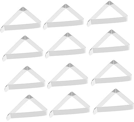 OKUMEYR 24pièces Clips De Nappe Acier Ajustables Fixation pour Table pour Cuisine Bureau Mariage Et Événements