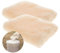 Tek Automotive Twin Pack Super Soft Synthetic Lambswool Wash Pad Sponge – High Suds Car Wash Pad for Scratch-Free Cleaning, Holds Soap & Suds, Lifts Dirt & Grime – Trade Quality, Pressure Washer Safe
