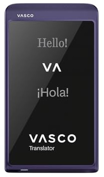 Vasco Translator Q1 | AI Voice Cloning Language Translator Device | 113 Languages | Free Lifetime Internet in Nearly 200 Countries | Mystic Plum