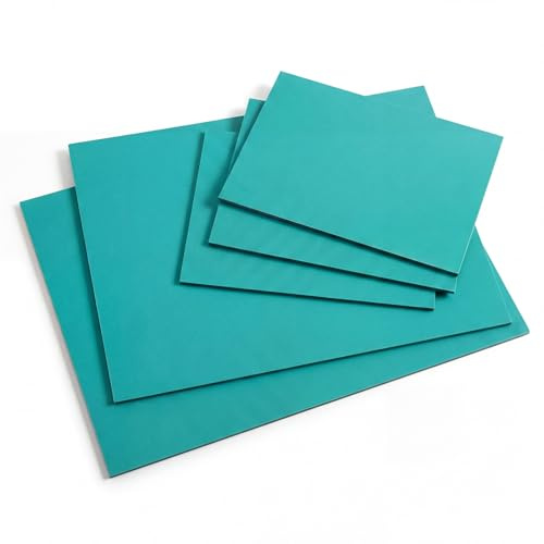 5 placas de impresión de linóleo A4 A5 para placas de linocorte, placas de linóleo de goma blanda, placas de linóleo A5 A4, placa de linóleo de goma para tallado, placas de goma de sello para clases