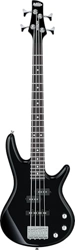 Ibáñez GSRM20GB-BK Micro Bajo eléctrico de 4 cuerdas Negro con el bolso