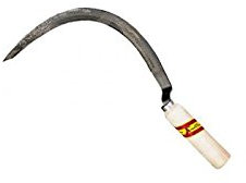 Flower - Hoz - corvilla para jardinería para diestros