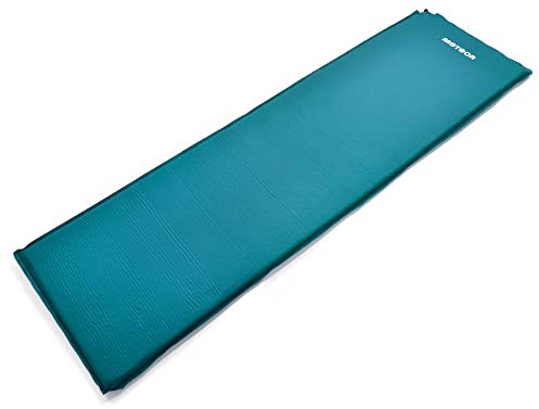 meteor Colchoneta Autoinflable para Dormir - Esterilla Camping Inflable - Colchón Hinchable Acampar - Viajes Playa Senderismo