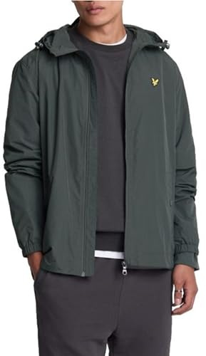 Lyle & Scott Herren Jacke - Leichte Kapuzenjacke mit Reißverschluss - bequem und stylisch Zip Through Hooded Jacket für jedes Wetter. Größen XS-XXL.