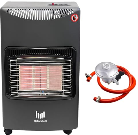 Easy Shopping® Portable Gas Heater 4.2KW Butane LPG Gas Heater for Home Office Room Bathroom Heating Cabinet