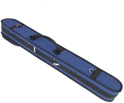 LOVIVER Arco per contrabbasso Scatola per arco per basso Borsa per arco con imbottitura spessa impermeabile Custodia per arco per contrabbasso per spettacoli, BLU