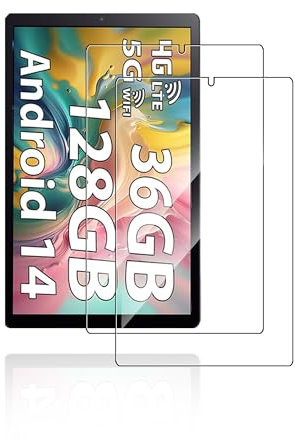 yystao (2 pezzi) Pellicola Protettiva per PIXGOOD Tablet L60-EEA 10.1 Pollici 2025, Vetro Temperato 9H Compatibile con PIXGOOD L60-EEA - Durevole, Antigraffio, Senza impronte digitali