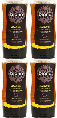 (4 Pack) - Biona - Org Agave Light Syrup | 250g | 4 Pack Bundle
