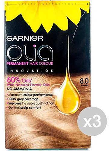 3er Set OLIA Color 5.0 Braun Farbe und Farbe für Haare