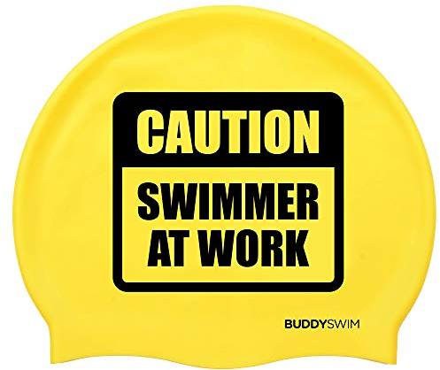 BUDDYSWIM Ohne Genre 25085 Silikonmütze, gelb, Einheitsgröße