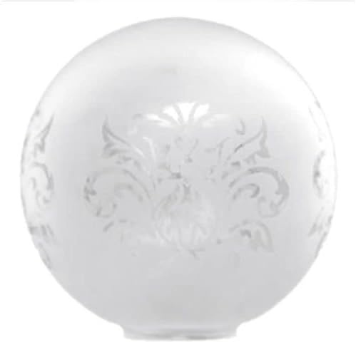 LTDE Tulipa de cristal bola mate de 16cm boca 5cm