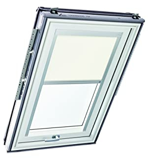 Original Roto Roller Blind Exclusive ZRE Daylight Blind for Roto Roof Windows Guide Rail Silver For Windows Series Designo R6/R8, i8 and Classic 64/84 Size 094/118 | 09/11 Colour Light Beige