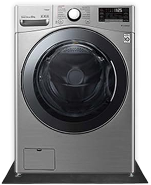 JARDIN202 - Alfombrilla Base Antivibración para Lavadora y Secadora | 60x60 cm |Antivibración para electrodomésticos | Seleccione espesor | 6 mm -