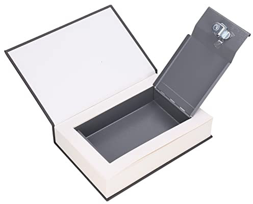 Buchtresor, Umleitungsbuchtresor, Umleitungsbuchsafe mit Schlüsselschloss, Secrect Safe Lock Box, Große Spardose mit Sicherheitsschlüssel, Kombinationsvorhängeschlösser (Reise in