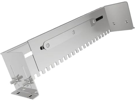 DPFCYBS Peine para Mortero con Llana Dentada Ajustable 300-800mm Azulejo Ceniza Plana Dispositivo Arena Plana Nivelador De Baldosas Herramienta para Baldosas(Color:800mm(Right Angle))