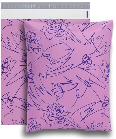 POLYSELLS 100pcs 10x13 Inches Poly Mailers Waterproof & Tear Resistant Mailing Envelopes, Cute Small Business Bags for Clothes, Gifts - Inspiration classic