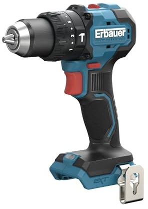 Erbauer Perceuse Visseuse Percussion Sans Fil, Brushless,18V