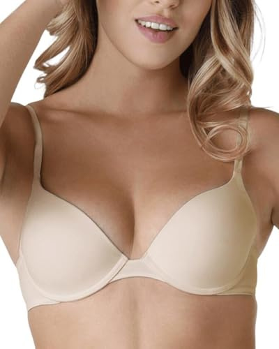 wonderbra T-shirt Bra Donna Reggiseno, Beige, 2E