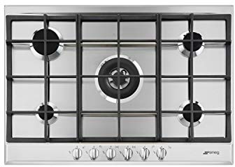 SMEG P272XGH, Piano cottura a gas SELEZIONE, Stainless steel