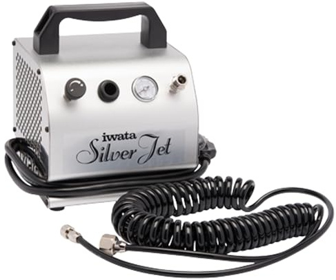 Iwata Studio Series Silver Jet compressor - C-IW-SILVER