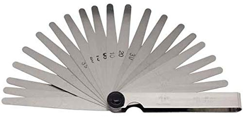 Elora 188002004000 Fühlerblattlehre 0, 05-1, 00mm 20 Stück