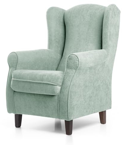 SUENOSZZZ-ESPECIALISTAS DEL DESCANSO ZZZ Dreams - Sillón Irene, sillón de lactancia tapizado en tela impermeable resistente a las manchas, sillón para dormitorio, sala de estar o habitación infantil
