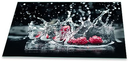 Spislock Ceranfeld frukt mörk 1 del 90 x 52 kokplattor glas induktion
