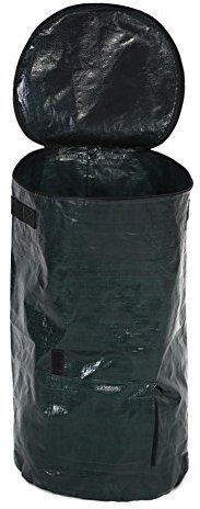 Bolsa de Compost, Bolsa de desechos orgánicos Hecha de PE para Macizo de Flores, huerto, césped, Boskage(45 x 80cm)