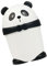 Yardwe Niedlicher Mülleimer In Panda-Form Mülleimer Kunststoff-Papierkorb Mülleimer Mit Deckel Für Schlafzimmer Badezimmer Küche Zuhause