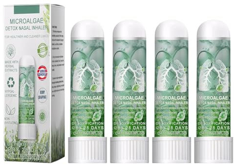 4Pcs Inhalierstift für Die Nase Naseninhalator Stift Nasal Inhaler Inhalierstift für die Nase Naseninhalator Stift Nasal Inhaler zur Linderung von Nasenbeschwerden und Schwellungen Spannungslinderung