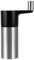 Virklyee Molinillo de nuez moscada,Molinillo manual para nuez moscada,Acero inoxidable, para especias frescas, Fácil de limpiar y adecuado para cocinar(Negro)