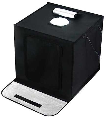 1 Pz Box Fotografico Professionale Studio Fotografico Portatile per Illuminazione Installazione Facile per Fotografia e Piccoli Oggetti