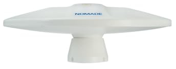 Glomex DVB-T2 bärbar rundstrålande TV-antenn med förstärkare, SGT6000 (Nomade) – 360°, 12 V, hög känslighet, för båt, husbil, yacht