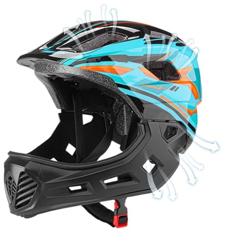 XIQIQI Casque de Skateboard pour Enfant,Résistant aux Rayures et Respirant - Casque Intégral pour Vélo De Route | Adapté Aux Escalade Trottinette Cyclisme Ski Skateboard Patinage À roulettes