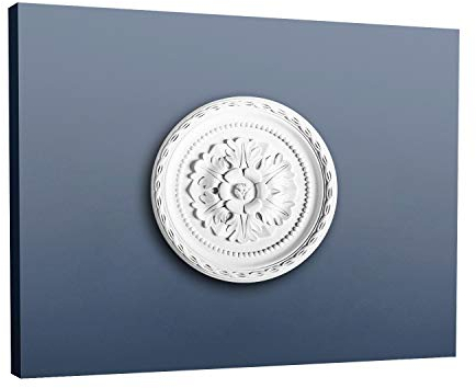 Orac Decor Dekorative Rose mit Blumen- und Blattmuster R13