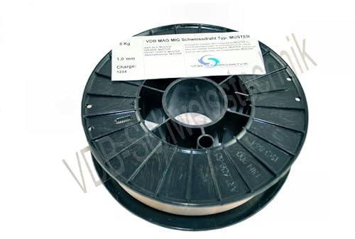 Schweißdraht MAG Edelstahl 1.4551-1,0 mm Spule - D200-4551 VA V2A - 5,0 Kg