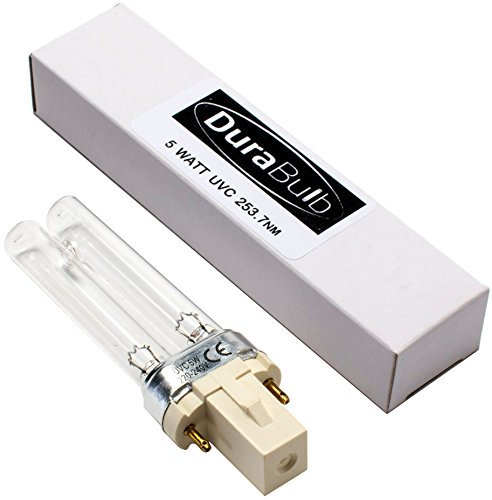 DuraBulb Bombilla de repuesto ultravioleta, para filtros de estanque UVC y clarificadores